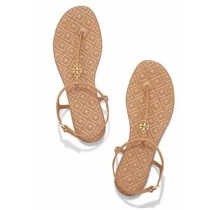 TORY BURCH Marion Quilted T Strap Sandal - 12M